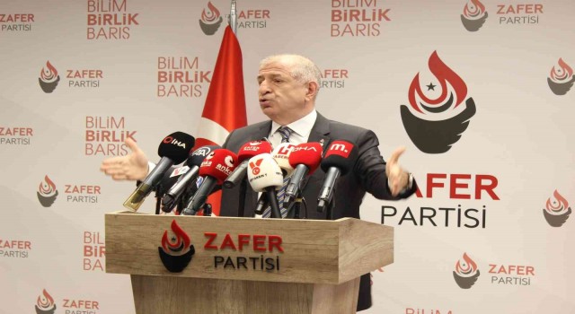 Zafer Partisi Genel Başkanı Özdağ dan 6lı masaya tepki