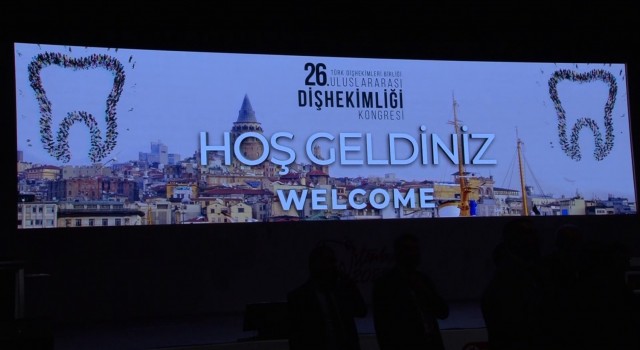 26. Türk Dişhekimleri Birliği Uluslararası Dişhekimliği Kongresi İstanbulda başladı