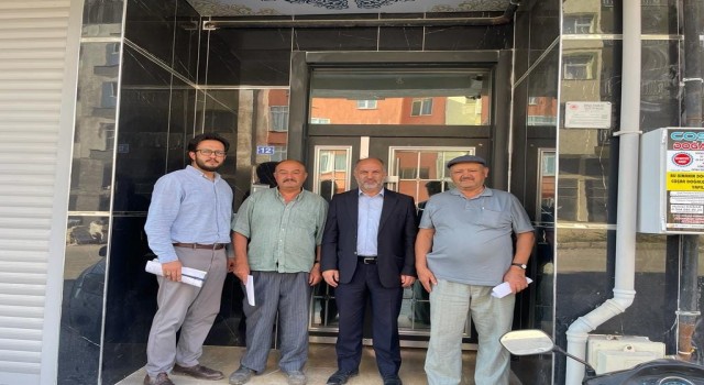 4 katlı binalarını Kuran kursu için bedelsiz tahsis ettiler
