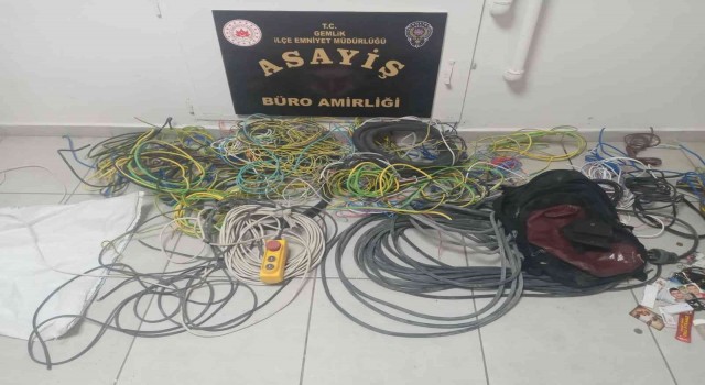 5 ayrı inşaattan hırsızlık yapanlar yakalandı