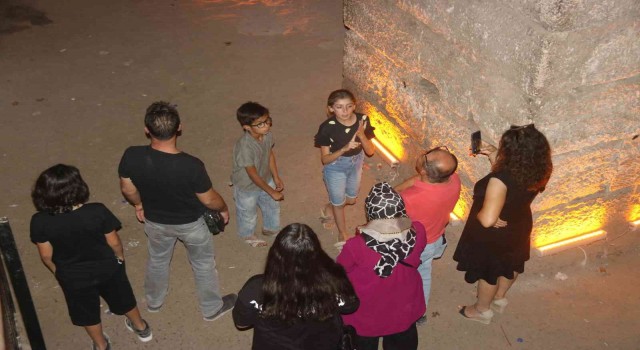 5 yaşında arkeologlardan Dara Antik Kentini öğrendi, 7 yıldır ziyaretçilere rehberlik yapıyor