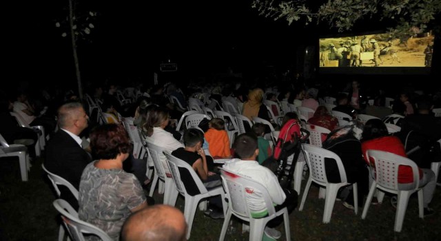 Açık Hava Sinema Akşamları etkinliği sona erdi