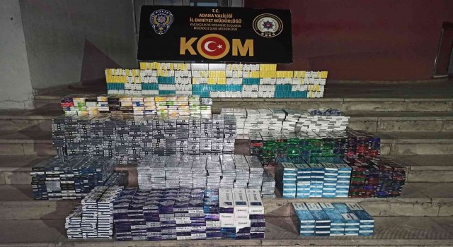 Adanada kaçakçılık operasyonu