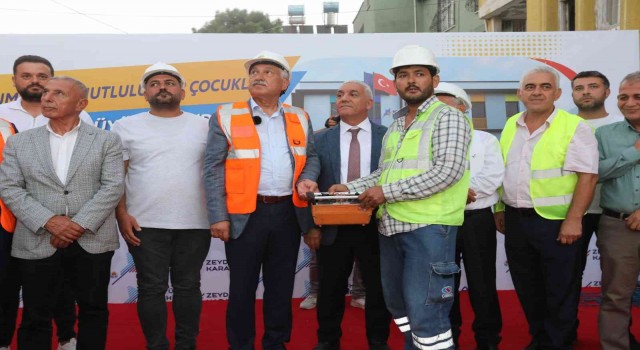 Adanada yapılacak dört kreşten ikincisinin temeli atıldı