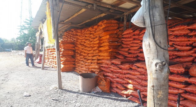 Adıyamanda 100 ton kömüre el konuldu