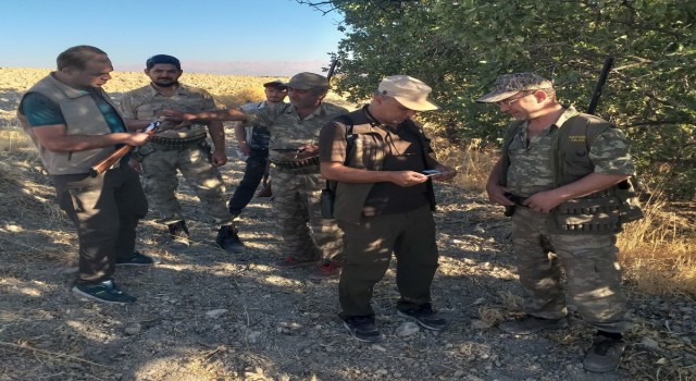 Adıyamanda avcılara denetim
