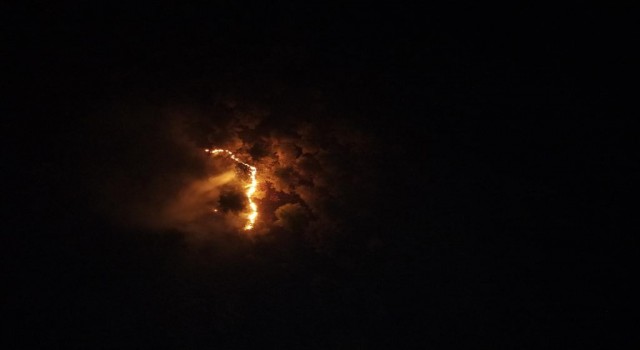 Adıyamanda orman yangını yeniden başladı