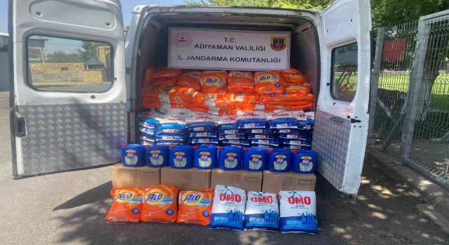 Adıyamanda sahte deterjan ele geçirildi