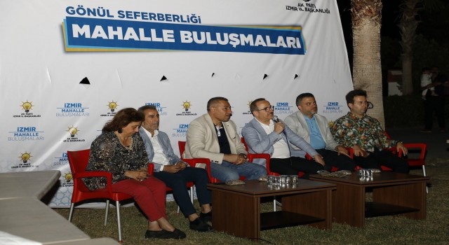 AK Parti İzmirde, ‘Mahalle Buluşmaları sıcak karşılandı
