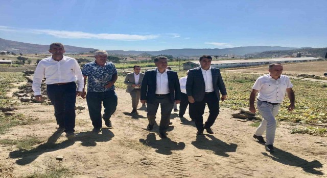 AK Partili Özkan Demircide esnaf ve çiftçilerle bir araya geldi