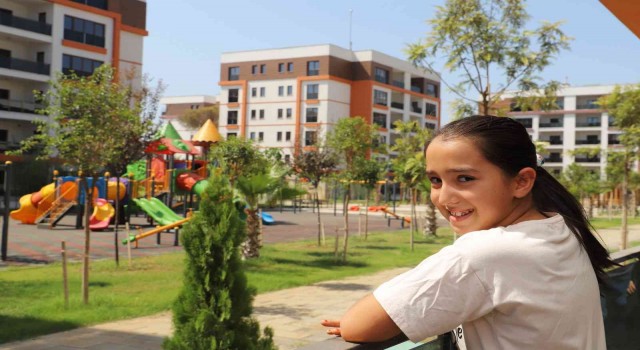 Akdenizin kentsel dönüşüm konutları aileleri heyecanlandırdı