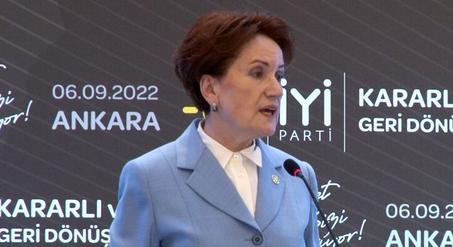 Akşener: “Yapılması gerekenler konusunda iktidarı uyarmaktan hiç geri durmadık”