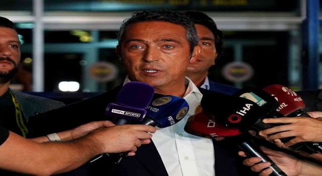 Ali Koç: Biz bir şeyi kafaya koyduğumuz zaman kolay kolay başka kulüp o oyuncuyu bizden alamaz