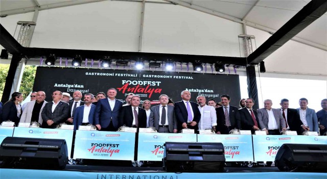 Antalyada I. Uluslararası Food Fest kapılarını açtı