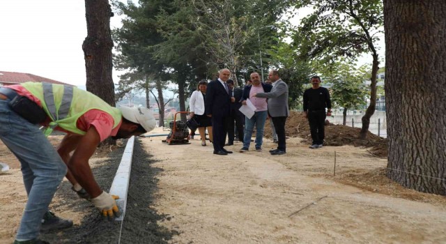 Antik kentin ihtiyacı olan park yapılıyor