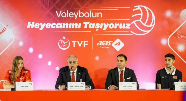 Aras Kargo, Türkiye Voleybol Federasyonuna sponsor oldu