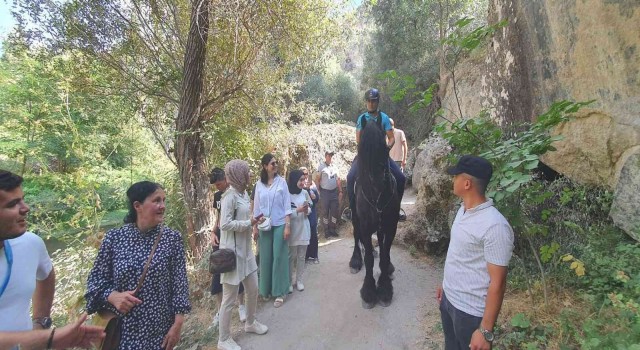 Atlı Jandarma Timleri Ihlara Vadisinde