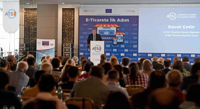 ATSO Başkanı Davut Çetin: “Antalya olarak yakın dönemde 3 milyar dolar ihracatı konuşacağız”