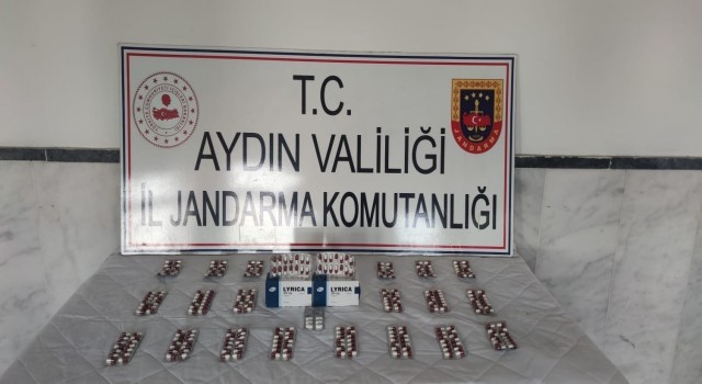 Aydında 342 adet sentetik hap ele geçirildi