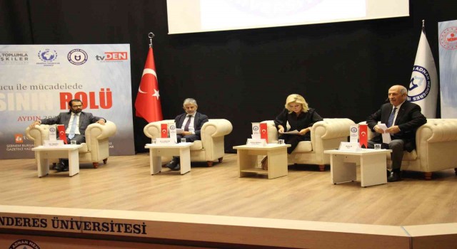 Aydında ‘uyuşturucu ile mücadelede basının rolü konuşuldu