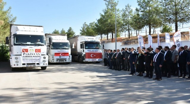 Bağlar Belediyesinden Pakistana yardım eli