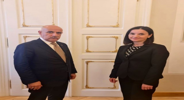 Bakan Kirişci, Hırvat mevkidaşı Vuckovic ile bir araya geldi