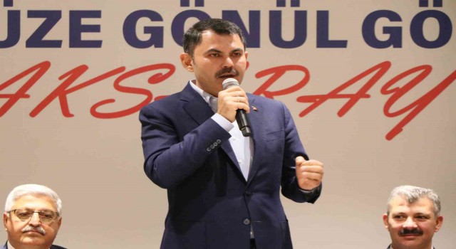 Bakan Kurum: “6lı masa sürekli milletimizi tehdit ediyor”