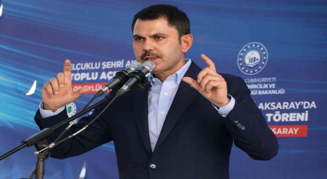 Bakan Kurum: “CHPnin tehdit dili masanın 6 yanını da sarmış”