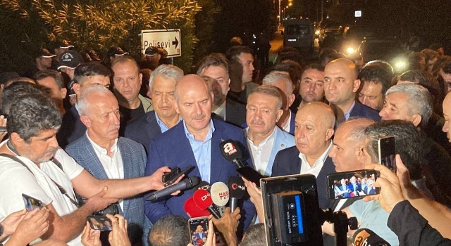 Bakan Soylu Mersindeki polisevi saldırısıyla ilgili açıklamalarda bulundu: Hangi terör örgütü olduğu belli, PKK