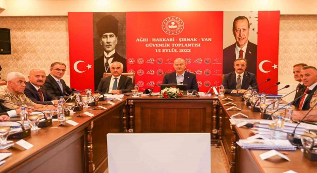 Bakan Soylu; “Sınır duvarının bin 55 kilometresi tamamlandı”