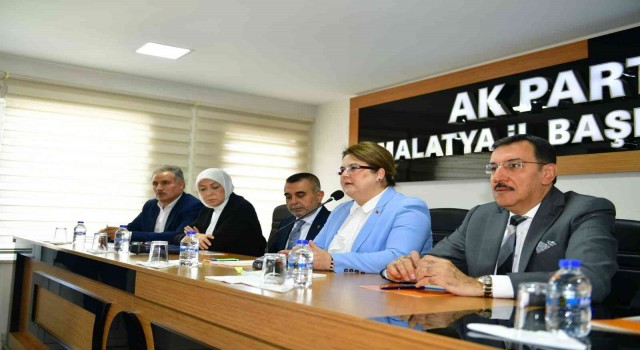 Bakan Yanık Malatyada temaslarda bulunuyor