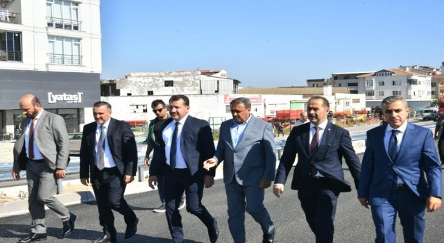 Balıkesir Valisi Şıldak Bandırmada İncelemelerde Bulundu