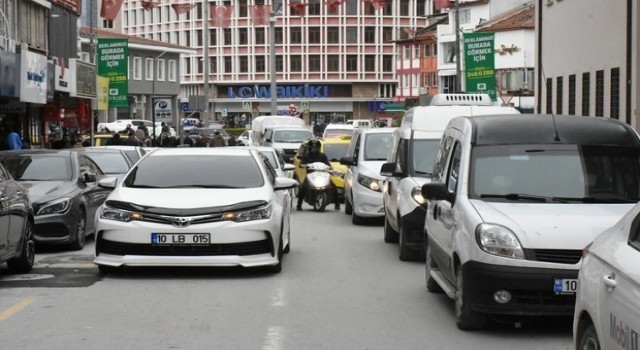 Balıkesirde ağustos ayında araç sayısı 533 bin oldu