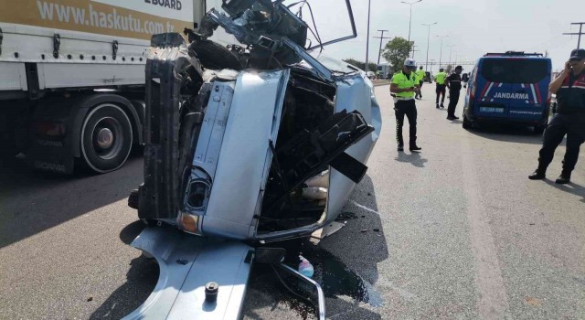 Bandırmada trafik kazası: 6 yaralı