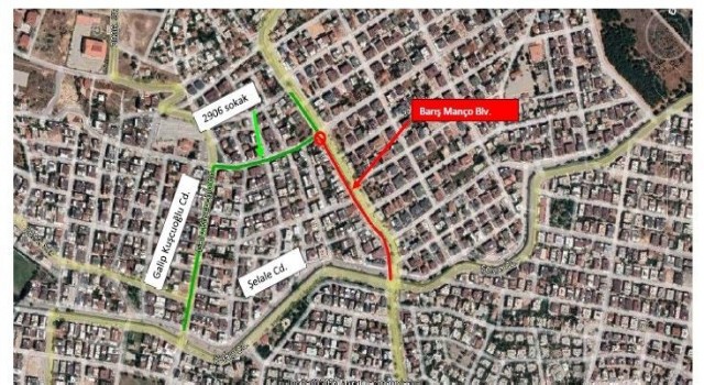 Barış Manço Bulvarı asfaltlama çalışmaları nedeniyle trafiğe kapatılıyor