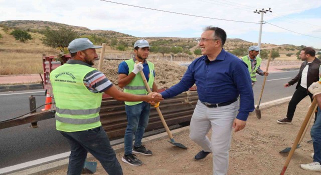 Başkan Savran, çalışma alanlarını inceledi