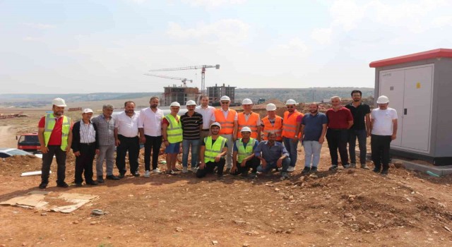 Başkan Acardan TOKİ çalışanlarına teşekkür