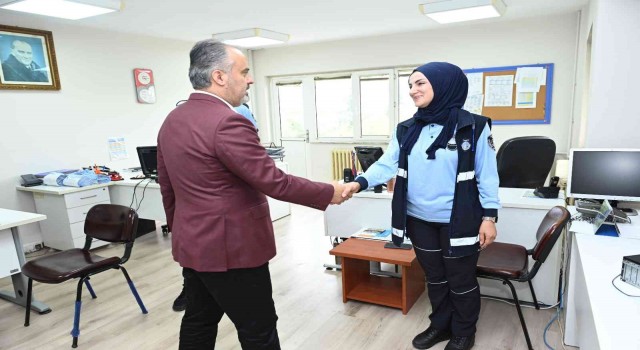 Başkan Aktaş, zabıtanın 196ıncı yılını telsizle kutladı