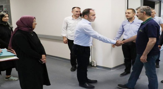 Başkan Altınsoy, Sultanhanı Devlet Hastanesi inşaatını inceledi