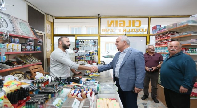 Başkan Aygün, esnafa projelerini anlattı