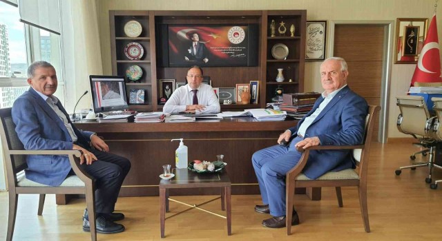 Başkan Aygünden Ankarada kentsel dönüşüm temasları