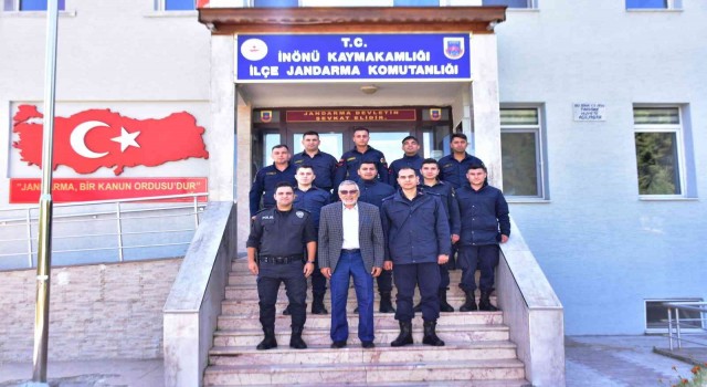 Başkan Bozkurt, Teğmen Hasan Dönmeze görevinde başarılar diledi