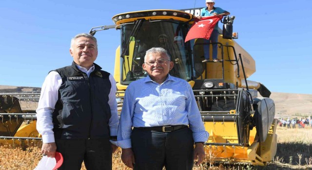 Başkan Büyükkılıç: “Aspir üretiminde Türkiyede birinci sıraya yerleşiyoruz”