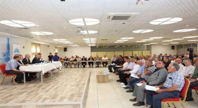 Başkan Büyükkılıç, Yahyalıda mahalle muhtarları ile bir araya geldi