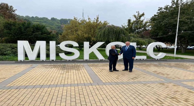 Başkan Büyükkılıçtan kardeş şehir Miskolca ziyaret