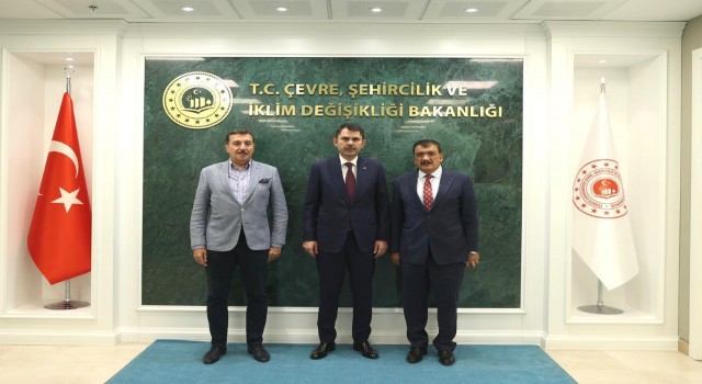 Başkan Gürkandan Bakan Kuruma ziyaret