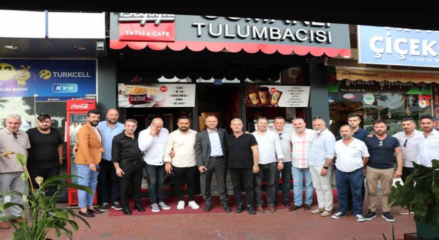 Başkan Keleş ve ekibine çarşı merkezinden tam destek