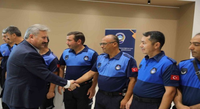Başkan Palancıoğlu, belediye zabıtaları ile bir araya geldi