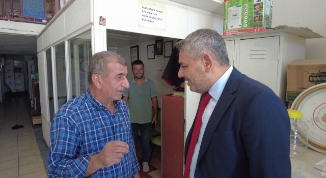 Başkan Sadıkoğlundan, zirai ilaç satıcılarına önem
