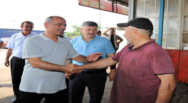 Başkan Söğüt sanayi esnafıyla buluştu